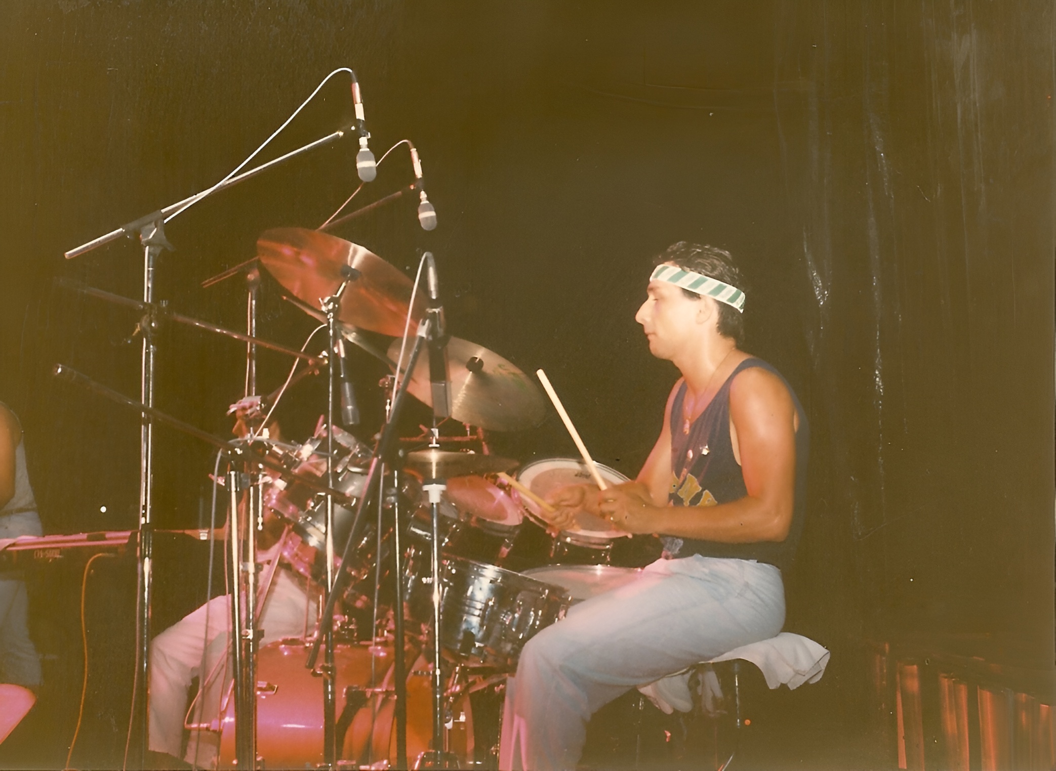 Io in concerto nel 1987